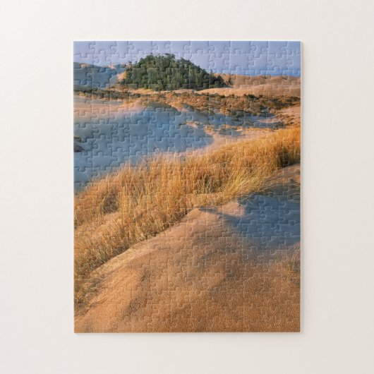 Landschaft der Dünen von Oregon Puzzle (Vertikal)