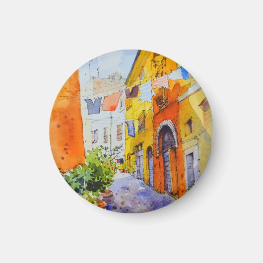 Landschaft der Gasse Magnet (Vorne)