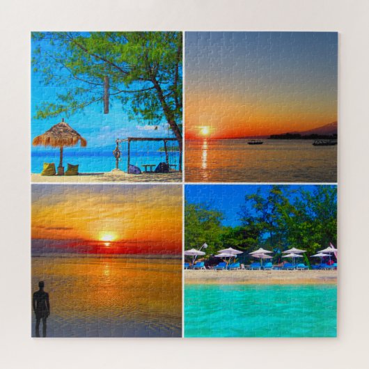 Landschaft der Gili-Inseln Puzzle (Horizontal)