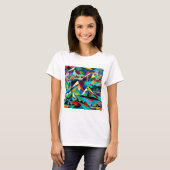 Landschaft der Gipfel T-Shirt (Vorne ganz)
