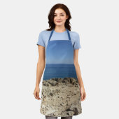 Landschaft der griechischen Inseln im Mittelmeer Schürze (Getragen)