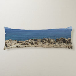 Landschaft der griechischen Inseln im Mittelmeer Seitenschläferkissen