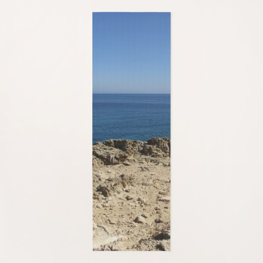 Landschaft der griechischen Inseln im Mittelmeer Yogamatte (Vorderseite)