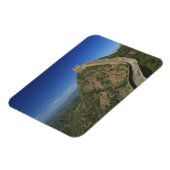 Landschaft der Großen Mauer, China Magnet (Linke Seite)
