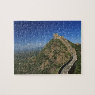 Landschaft der Großen Mauer, China Puzzle