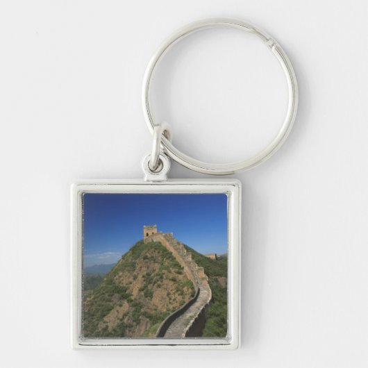 Landschaft der Großen Mauer, China Schlüsselanhänger (Vorne)