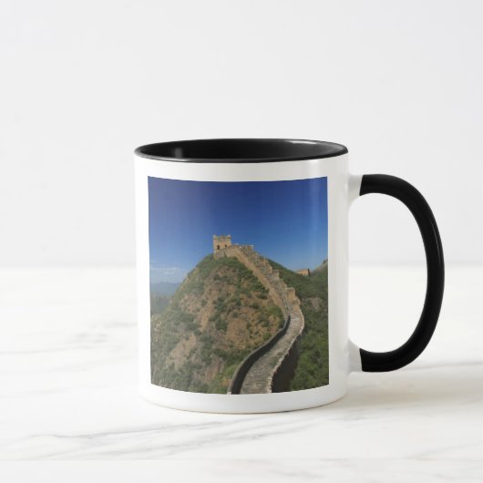 Landschaft der Großen Mauer, China Tasse (Rechts)
