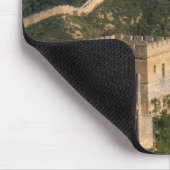 Landschaft der Großen Mauer, Jinshanling, China Mousepad (Ecke)