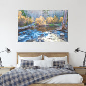 Landschaft der Herbstflüsse Leinwanddruck (Insitu (Schlafzimmer))
