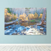 Landschaft der Herbstflüsse Leinwanddruck (Insitu (Holzboden))