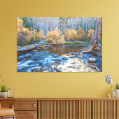Landschaft der Herbstflüsse Leinwanddruck (Insitu (Wohnzimmer))