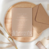 Landschaft der Hochzeitswüste Sand Beige Kaktus