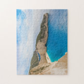 Landschaft der Insel Zakinthos, Griechenland Puzzle (Vertikal)