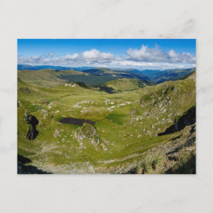 Landschaft der Karpaten Postkarte