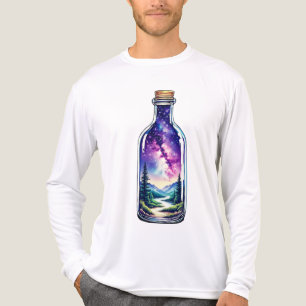 Landschaft der kosmischen Berge Tri-Blend Shirt