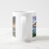 Landschaft der Küstenklippe Jumbo-Tasse (Rückseite)