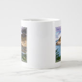 Landschaft der Küstenklippe Jumbo-Tasse (Vorderseite)