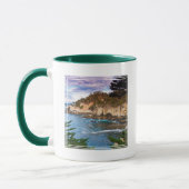 Landschaft der Küstenklippe Tasse (Links)