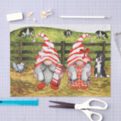 Landschaft der Landkuh Milchgnomen Seidenpapier (Handwerk)