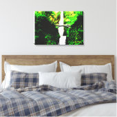 Landschaft der Multnomah Falls Leinwanddruck (Insitu (Schlafzimmer))