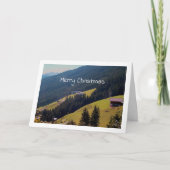 Landschaft der österreichischen Hügel Karte (Vorderseite)