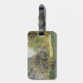 Landschaft: Der Parc Monceau - Claude Monet Gepäckanhänger (Rückseite vertikal)