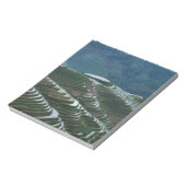 Landschaft der Reiterrassen im Berg, 2 Notizblock (Rotiert)