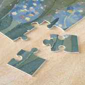 Landschaft der Rollhügel | Wasserfarbe Schöne Puzzle (Seite)