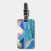 Landschaft der Sailboat Cove Gepäckanhänger (Vorderseite vertikal)