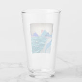 Landschaft der Sailboat Cove Glas (Rückseite)