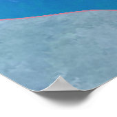 Landschaft der Sailboat Cove Poster (Ecke)