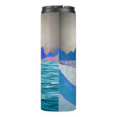 Landschaft der Sailboat Cove Thermosbecher (Rückseite)