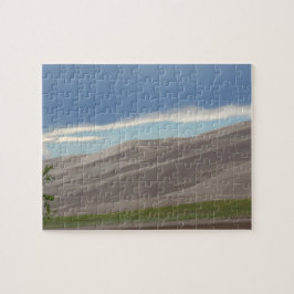 Landschaft der Sanddünen Puzzle