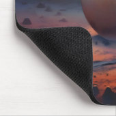 Landschaft der Science Fiction Mousepad (Ecke)