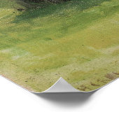 Landschaft der Südmatisse Poster (Ecke)