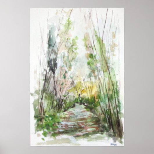 LANDSCHAFT DER TUSKANER IM FUSSBALL POSTER (Vorne)