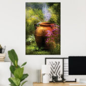 Landschaft - Der Urn Poster (Heimbüro)