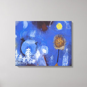 "Landschaft der Vergangenheit" von Paul Klee Leinwanddruck