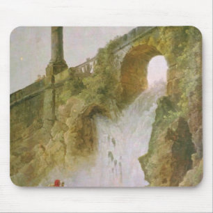 Landschaft, der Wasserfall Mousepad