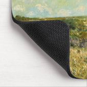 Landschaft der Wiesen (von Alfred Sisley) Mousepad (Ecke)