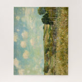 Landschaft der Wiesen (von Alfred Sisley) Puzzle (Vertikal)