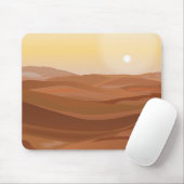 Landschaft der Wüste Maus Pad / Schreibtischmatte Mousepad (Mit Mouse)