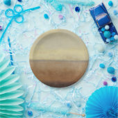 Landschaft der Wüste von Norman Wyatt Pappteller (Party)