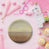 Landschaft der Wüste von Norman Wyatt Pappteller (Party)