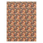 Landschaft des bebauten Herbstwaldes - Rustikales  Tischdecke (Vorderseite)