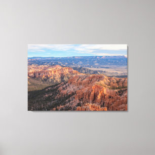 Landschaft des Bryce Canyon Nationalparks Leinwanddruck