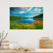 Landschaft des Costello Sees Poster (Küche)