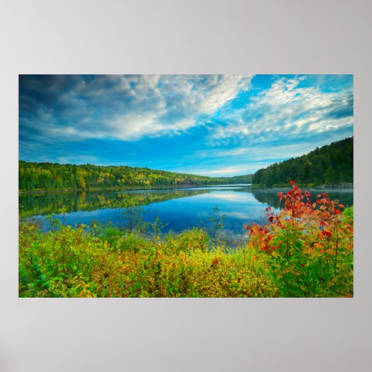 Landschaft des Costello Sees Poster (Vorne)