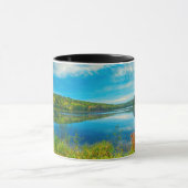 Landschaft des Costello-Sees Tasse (Zentrum)