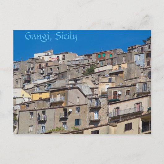 Landschaft des Gangi Postkarte (Vorderseite)